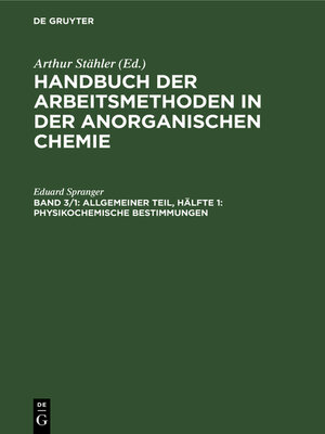 cover image of Allgemeiner Teil, Hälfte 1